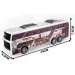 RC Zdalnie Sterowany Autobus Jurassic City z światłem 27MHz w skali 1/32, 25cm
