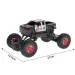 RC Zdalnie sterowany 4WD policyjny samochód terenowy w skali 1/18, 21 cm.
