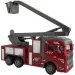 RC Zdalnie sterowany podnośnik koszowy wozu strażackiego w skali 1/30, 22 cm