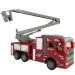 RC Zdalnie sterowany podnośnik koszowy wozu strażackiego w skali 1/30, 22 cm