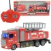 RC Zdalnie sterowany wóz strażacki z podnośnikiem koszowym z efektami świetlnymi, skala 1/48, 18 cm