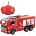 RC Zdalnie sterowany wóz strażacki z światłami 1/36