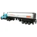 RC ciężarówka z przyczepą cysterną, skala 1:32, 2.4GHz, 50 cm