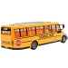 RC zdalnie sterowany żółty autobus szkolny z efektami świetlnymi i akumulatorem 27MHz 40cm