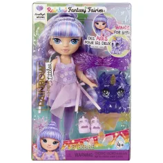 Rainbow High Littles tęczowa wróżka lalka Amethyst Willow zdjęcie 1