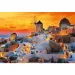 Romantyczny zachód słońca, Oia, Santorini - puzzle 1500 elementów, Trefl