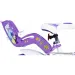 Rower dla dzieci Unicorn Academy 16” z koszykiem i fotelikiem dla lalki w kolorze fioletowo-białym – Dino Bikes