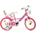 Różowy rower Sfera Fairy w rozmiarze 16 - rower Dino Bikes