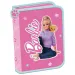 Różowy rozkładany piórnik Barbie 21x14x3,5 cm