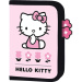 Różowy wielopoziomowy piórnik Hello Kitty