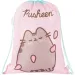 Różowy worek gimnastyczny Pusheen, worek sportowy 34x43 cm