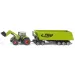 SIKU traktor Claas z ładowaczem czołowym 1/50