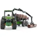 SIKU traktor do transportu drewna John Deere 1/50