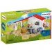 Schleich: Farm World - Klinika weterynaryjna ze źrebakiem i zwierzętami domowymi (42502)