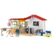 Schleich: Farm World - Klinika weterynaryjna ze źrebakiem i zwierzętami domowymi (42502)