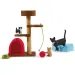Schleich: Farm World - Zestaw do zabawy dla uroczych kotków (42501)