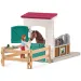 Schleich: Horse Club - Zestaw do zabawy z boksami dla koni Hannah i Cayenne (42710)