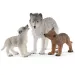 Schleich: Wild Life - Wilcza matka z młodymi zestaw figurek (42472)