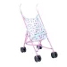 Składany różowy wózek dla lalek - Simba Toys