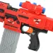 Sniping: Elektryczny konwertowalny gigantyczny miotacz gąbek z pociskami i tarczą 79 cm