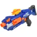 Soft Bullet Gun: Ręczny pistolet na piankowe naboje z obrotowym magazynkiem 44 cm