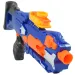 Soft Bullet Gun: Ręczny pistolet na piankowe naboje z obrotowym magazynkiem 44 cm