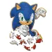 Sonic błyskawiczne wyzwanie – 50-elementowe drewniane puzzle - Trefl