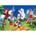 Sonic jeż i przyjaciele, maxi supercolor puzzle 104 elementów – Clementoni