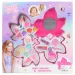 Sparkle &amp; Glitter: Trzypoziomowy zestaw do makijażu w kształcie liścia z lustrem