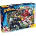 Spider-Man 2 w 1 maxi puzzle 150 elementów i kolorowanka 70x50 cm - Lisciani