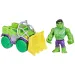 Spider-Man: Pajączek i niesamowici przyjaciele – figurka akcji Hulk z pojazdem – Hasbro