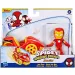 Spider-Man: Pajęczak i Niezwykli Przyjaciele – figurka Iron Mana z samochodem – Hasbro