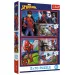 Spider-Man pająkowe historie 2x70 elementów puzzle - Trefl