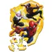 Spider-Man w akcji 50-elementowe drewniane puzzle - Trefl