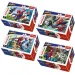 Spider-Man w akcji mini puzzle 54 elementy, 4 rodzaje - Trefl
