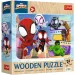 Spidey i jego niesamowici przyjaciele 24-elementowe drewniane puzzle - Trefl