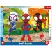 Spidey i jego niesamowici przyjaciele, puzzle ramkowe 25 elementów – Trefl