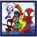 Spidey i przyjaciele 3 w 1 puzzle 20-36-50 elementów - Trefl