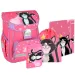 Spirit: Cat Queen czarny plecak szkolny z kotem, zestaw 5-elementowy 38x17x28cm