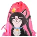 Spirit: Cat Queen czarny plecak szkolny z kotem, zestaw 5-elementowy 38x17x28cm