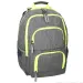 Spirit: E-Bag szary i neonowy zaokrąglony plecak szkolny, plecak 46x34x22 cm