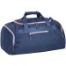 Spirit: Granatowa torba sportowa z neonowozielonym zamkiem 55x31x41cm