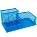 Spirit: Niebieski metalowy organizer na biurko