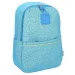 Spirit: Niebieski wzorzysty plecak szkolny Mesh, plecak 43x28x13cm