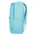 Spirit: Niebieski wzorzysty plecak szkolny Mesh, plecak 43x28x13cm