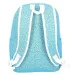 Spirit: Niebieski wzorzysty plecak szkolny Mesh, plecak 43x28x13cm
