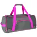 Spirit: Torba sportowa neonowy róż-szary 20x51x23cm