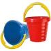 Średni falowany wiaderko 2l - D-Toys