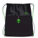 St.Right Green Power Alien worek na buty, worek sportowy 43x34 cm