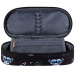 St.Right: Niebiesko-czarny owalny piórnik Blue Gamer, 23 cm